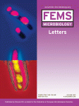 Go to journal home page - FEMS Microbiology Letters